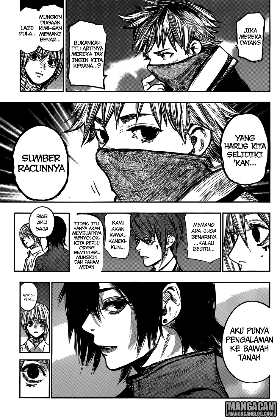 Tokyo Ghoul:re Chapter 165 Gambar 8