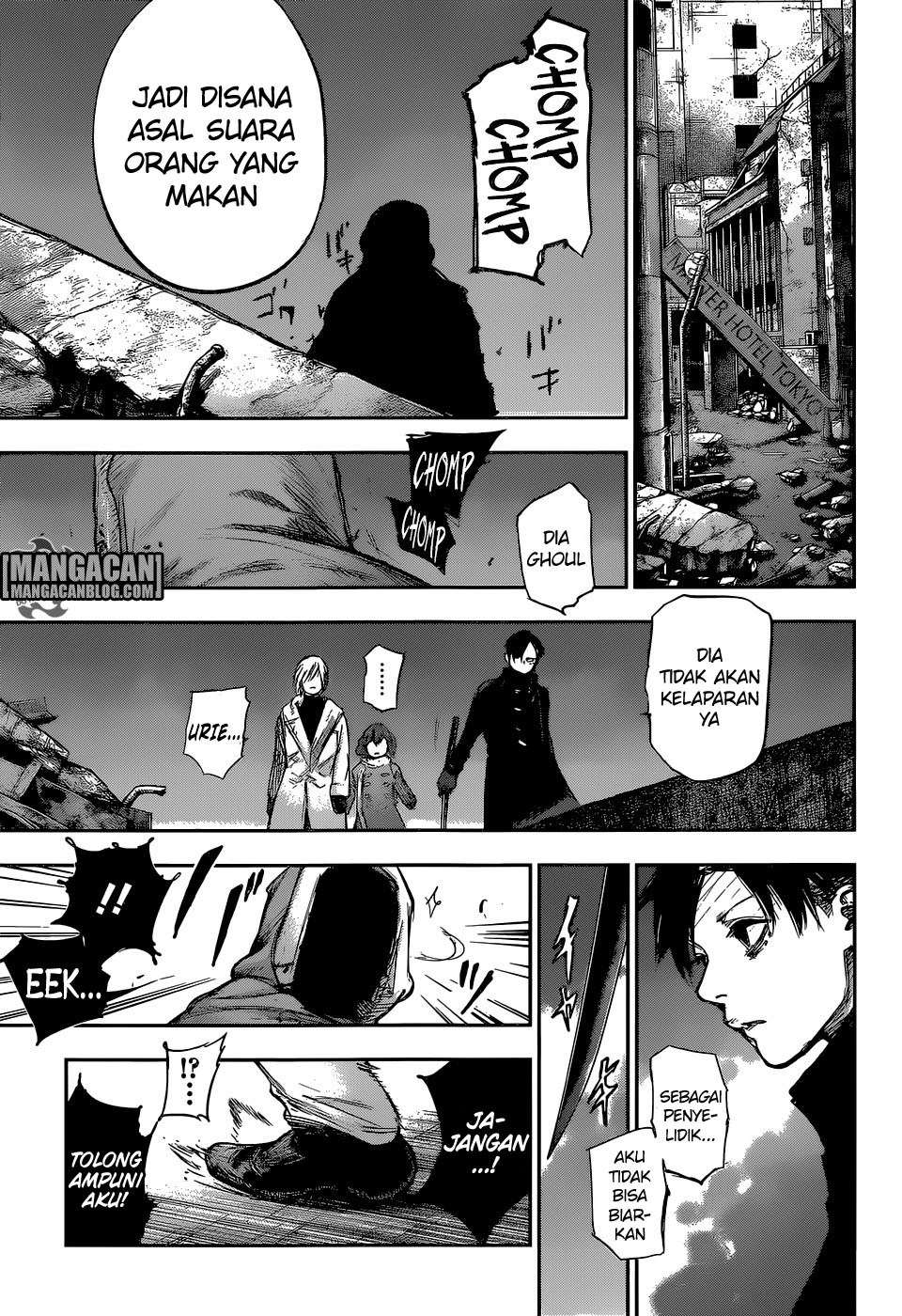 Tokyo Ghoul:re Chapter 163 Gambar 16