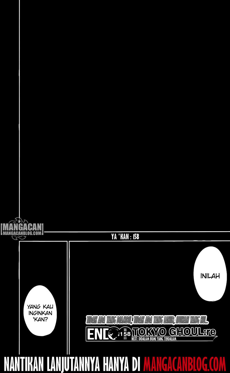 Tokyo Ghoul:re Chapter 158 Gambar 19