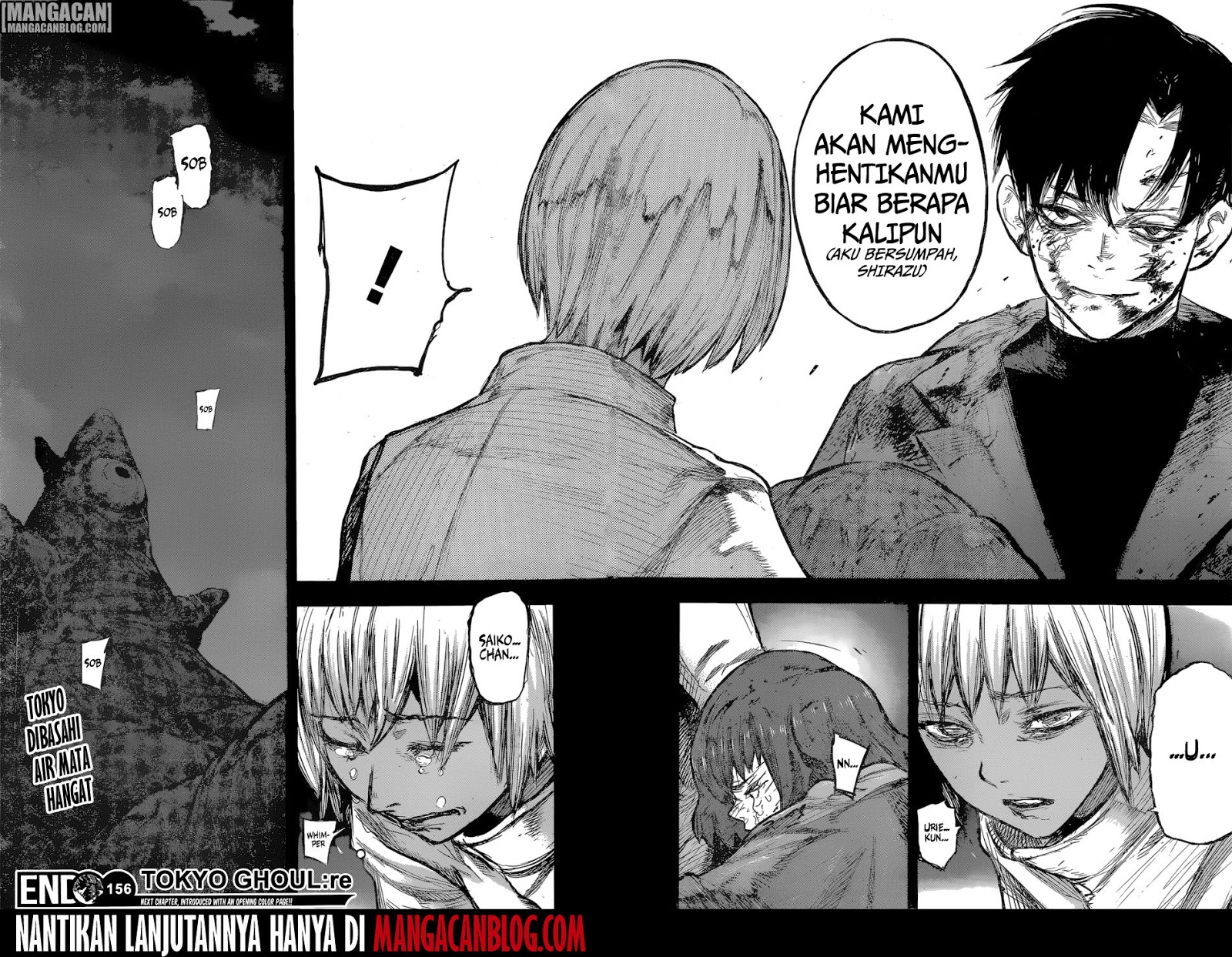 Tokyo Ghoul:re Chapter 156 Gambar 19