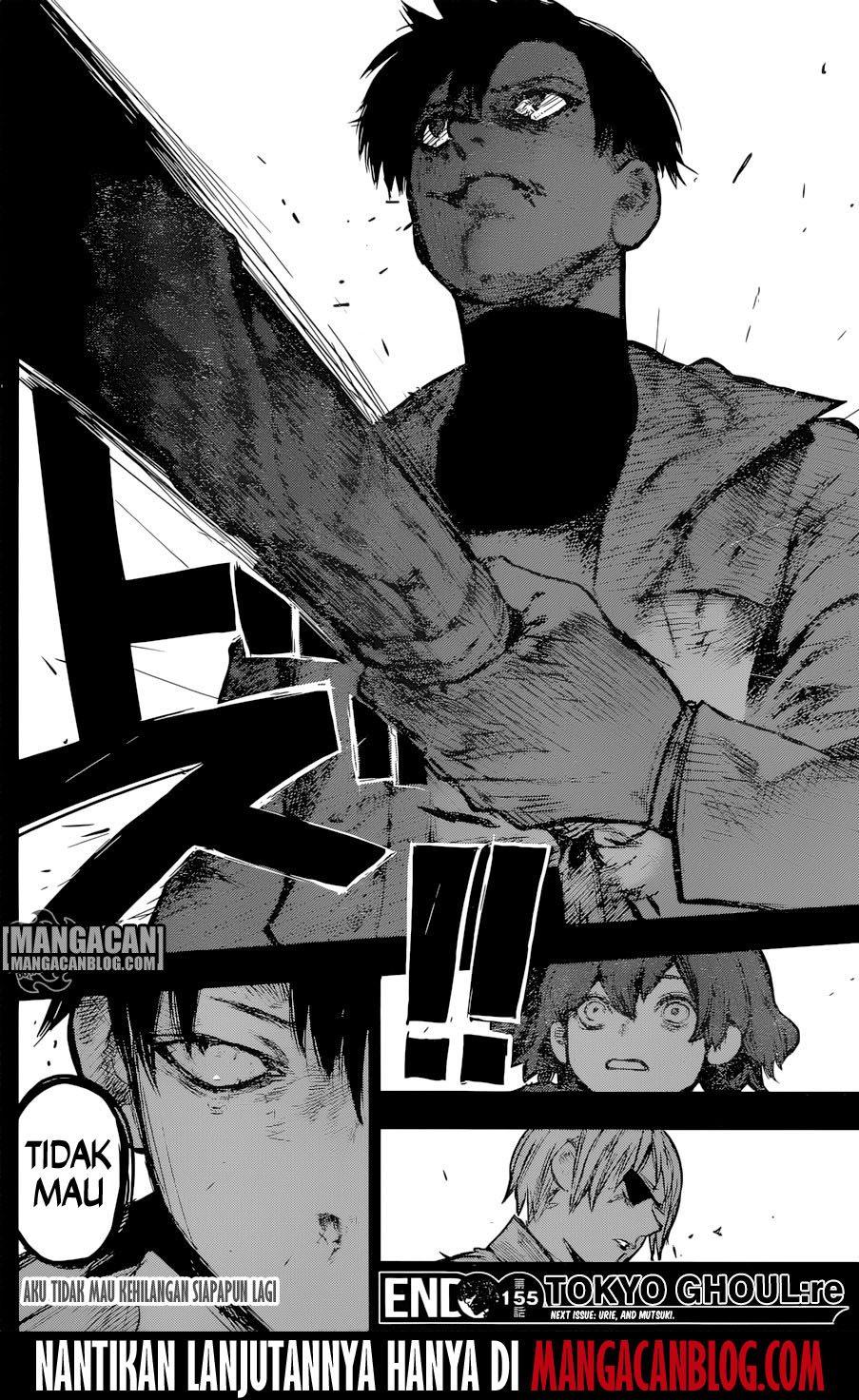 Tokyo Ghoul:re Chapter 155 Gambar 19
