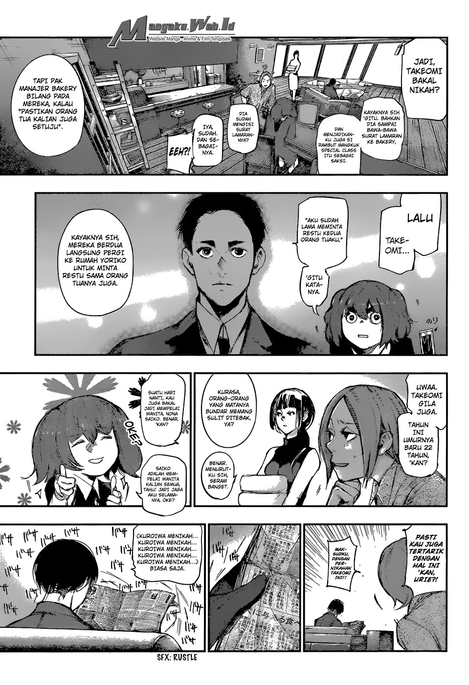 Tokyo Ghoul:re Chapter 104 Gambar 4