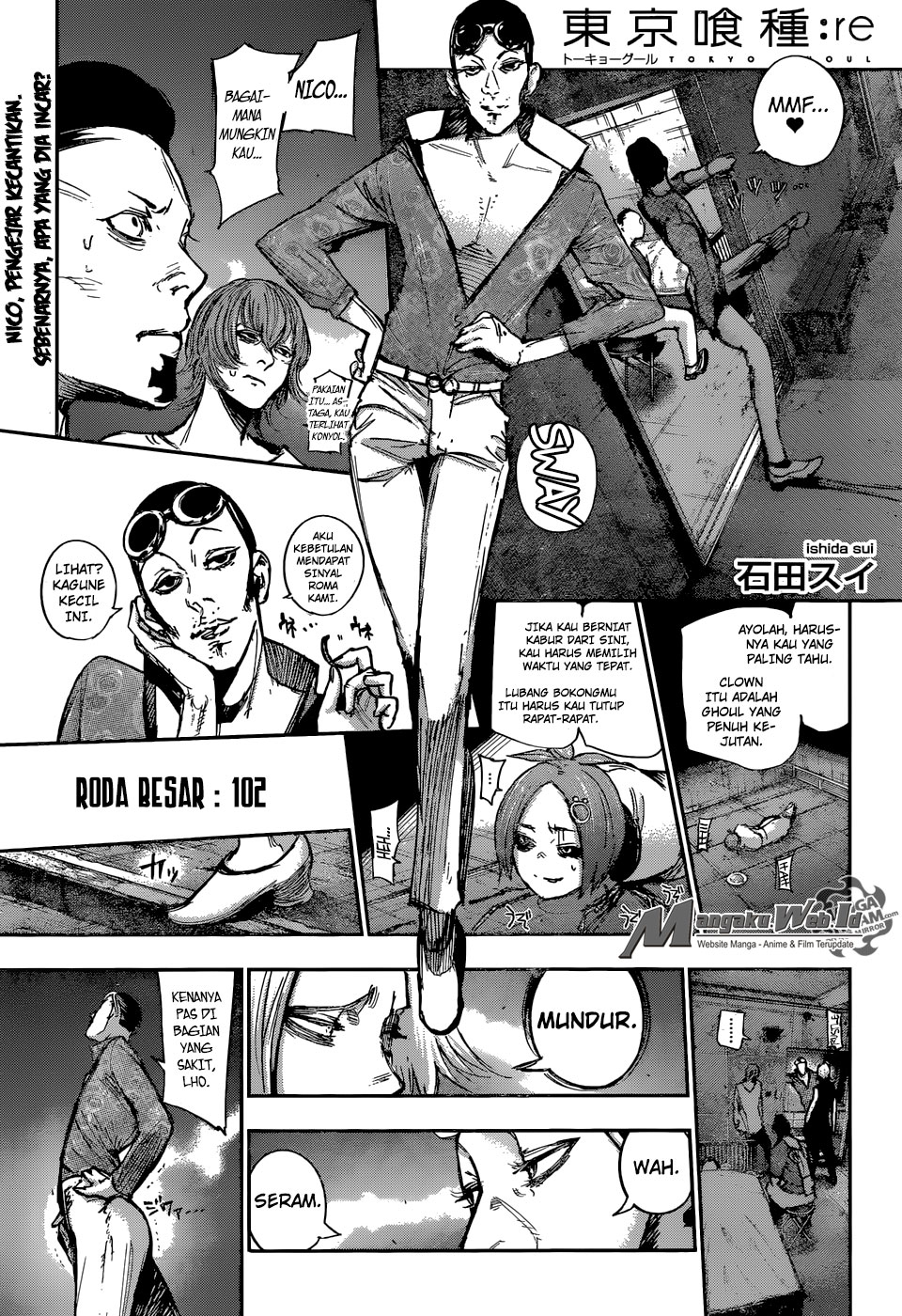 Manga Tokyo Ghoul:re Chapter 102 gambar nomor 2