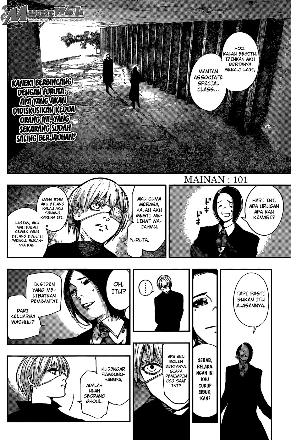 Tokyo Ghoul:re Chapter 101 Gambar 3