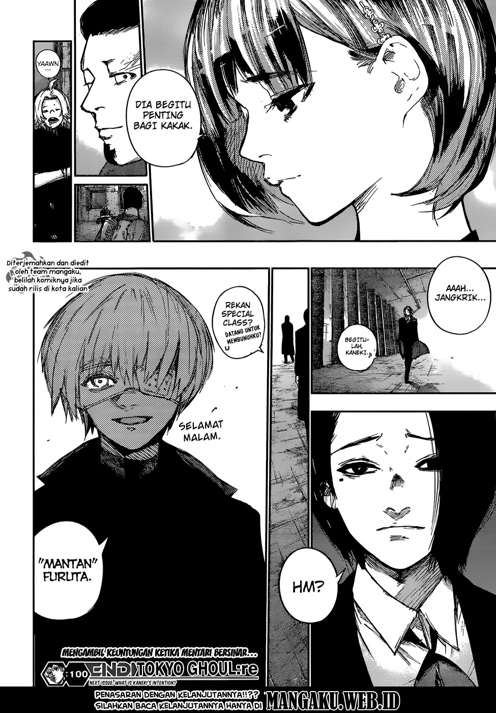 Tokyo Ghoul:re Chapter 100 Gambar 20