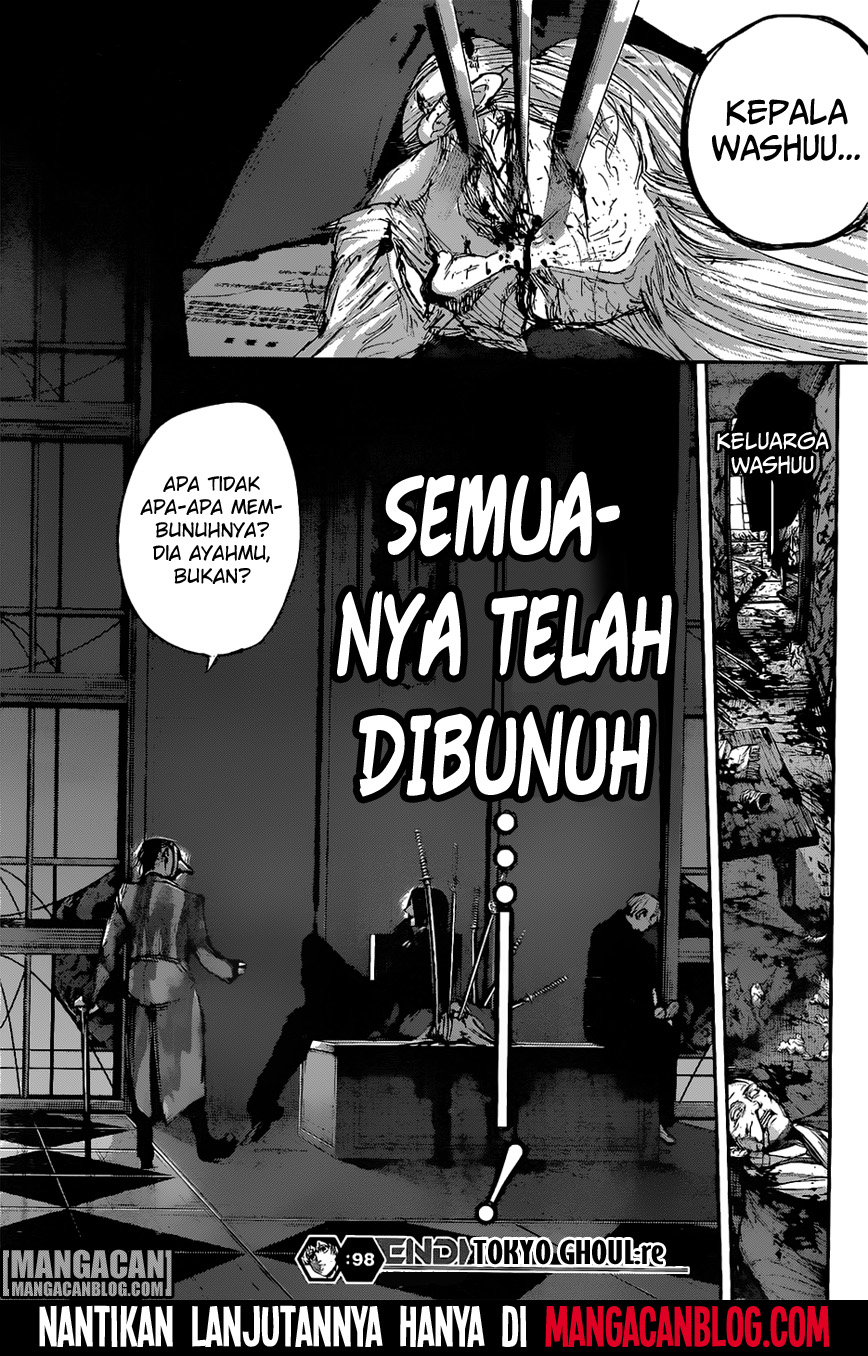Tokyo Ghoul:re Chapter 98 Gambar 19