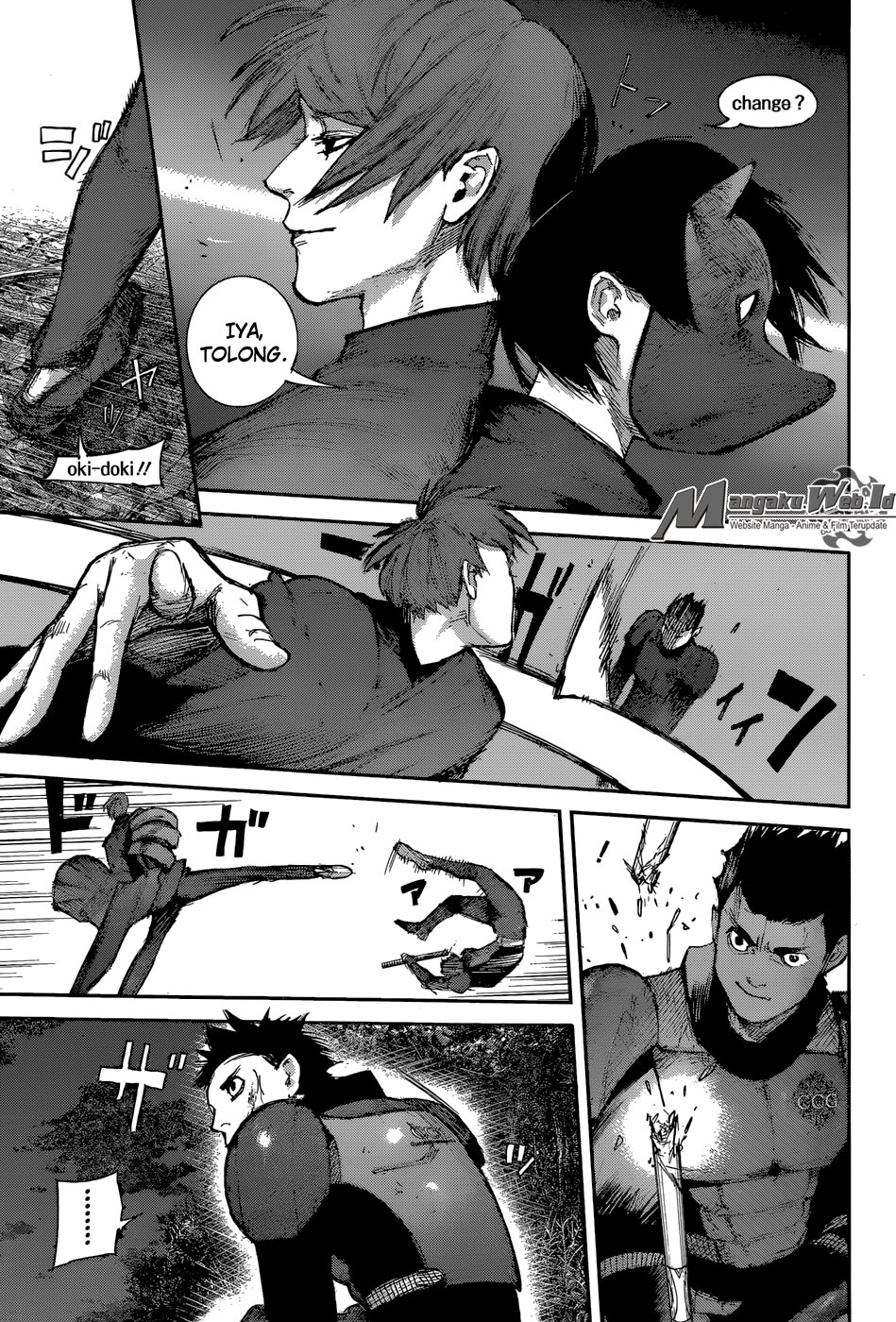 Tokyo Ghoul:re Chapter 97 Gambar 4