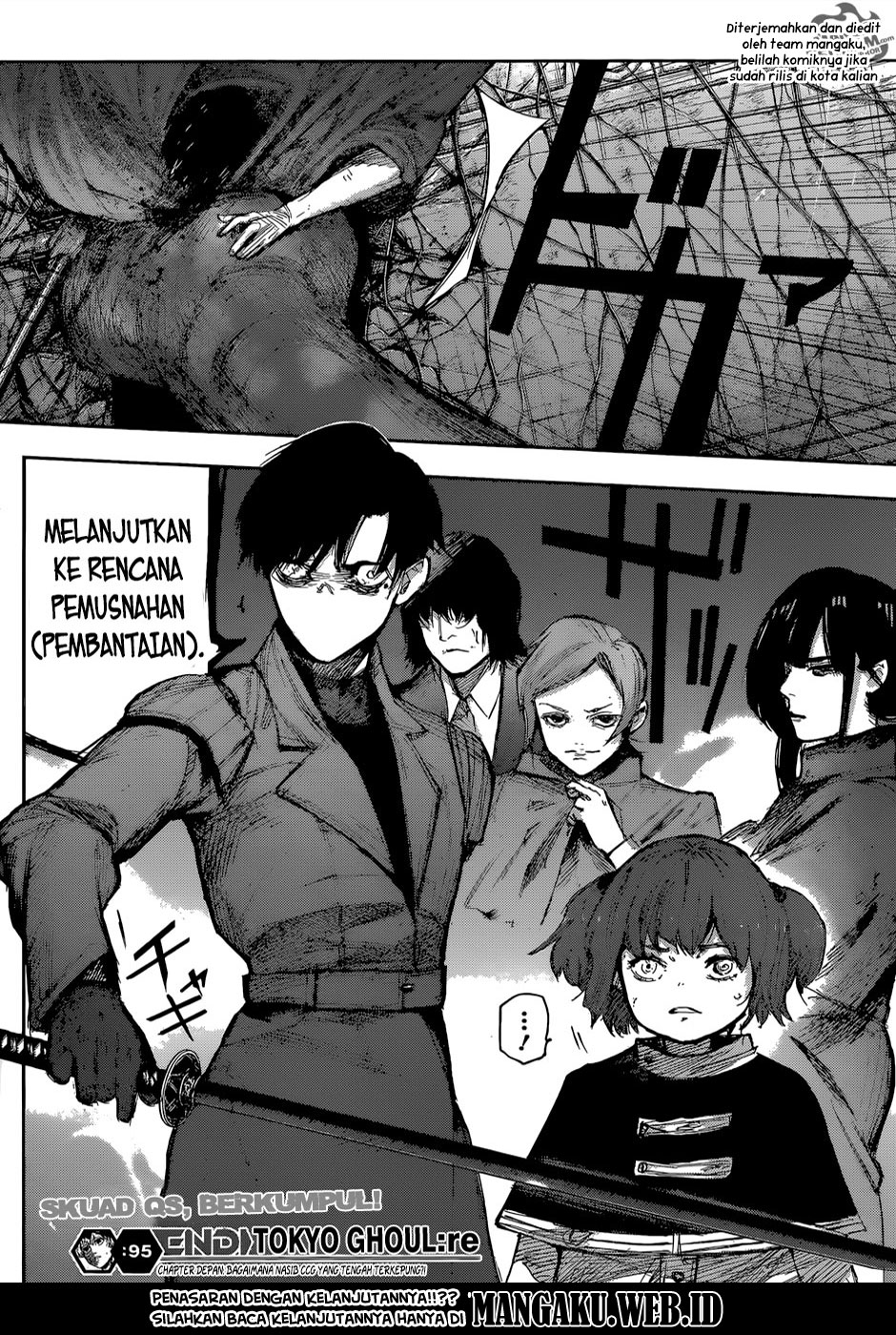 Tokyo Ghoul:re Chapter 95 Gambar 18
