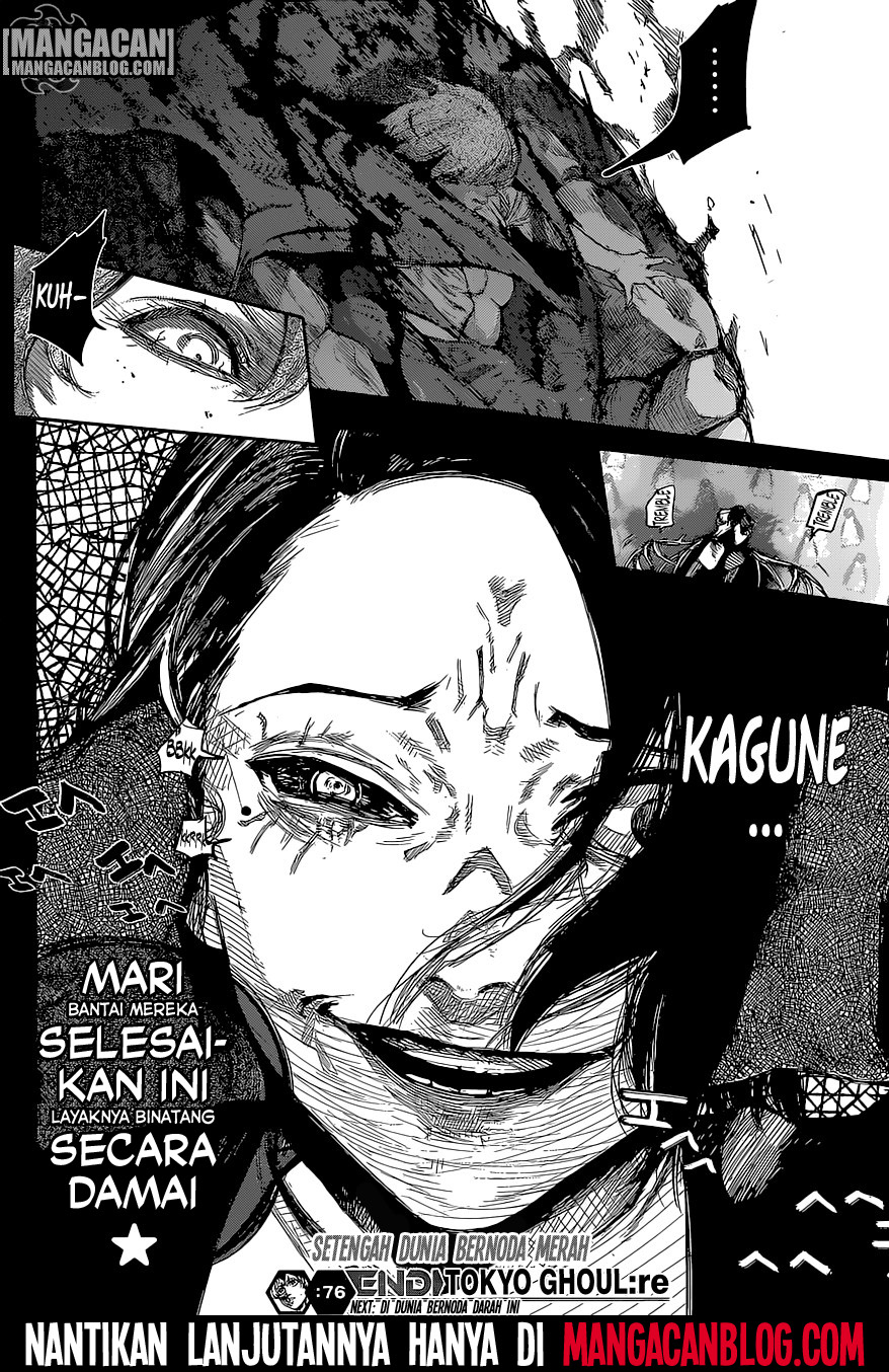 Tokyo Ghoul:re Chapter 76 Gambar 13