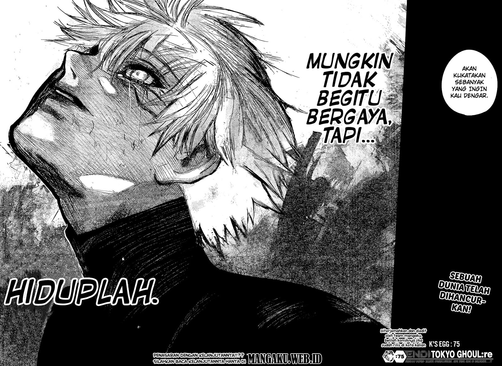 Tokyo Ghoul:re Chapter 75 Gambar 18