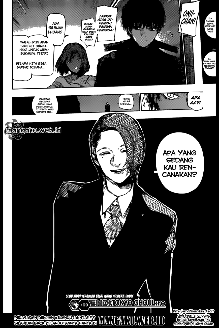 Tokyo Ghoul:re Chapter 69 Gambar 19
