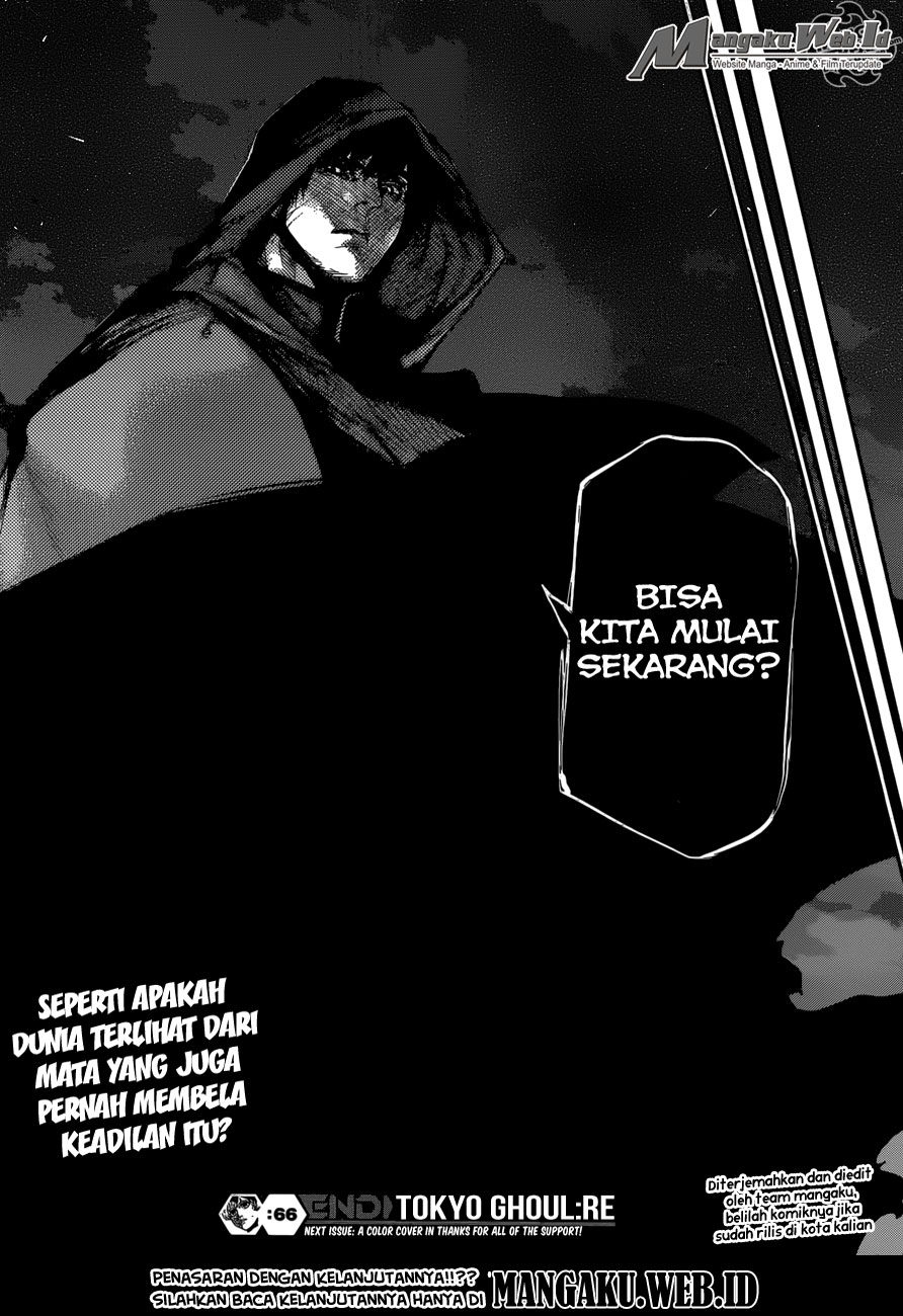 Tokyo Ghoul:re Chapter 66 Gambar 18