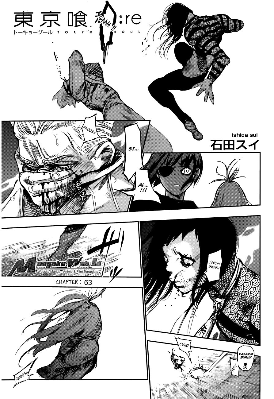 Manga Tokyo Ghoul:re Chapter 63 gambar nomor 2