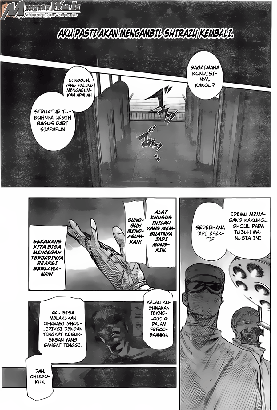 Tokyo Ghoul:re Chapter 58 Gambar 14
