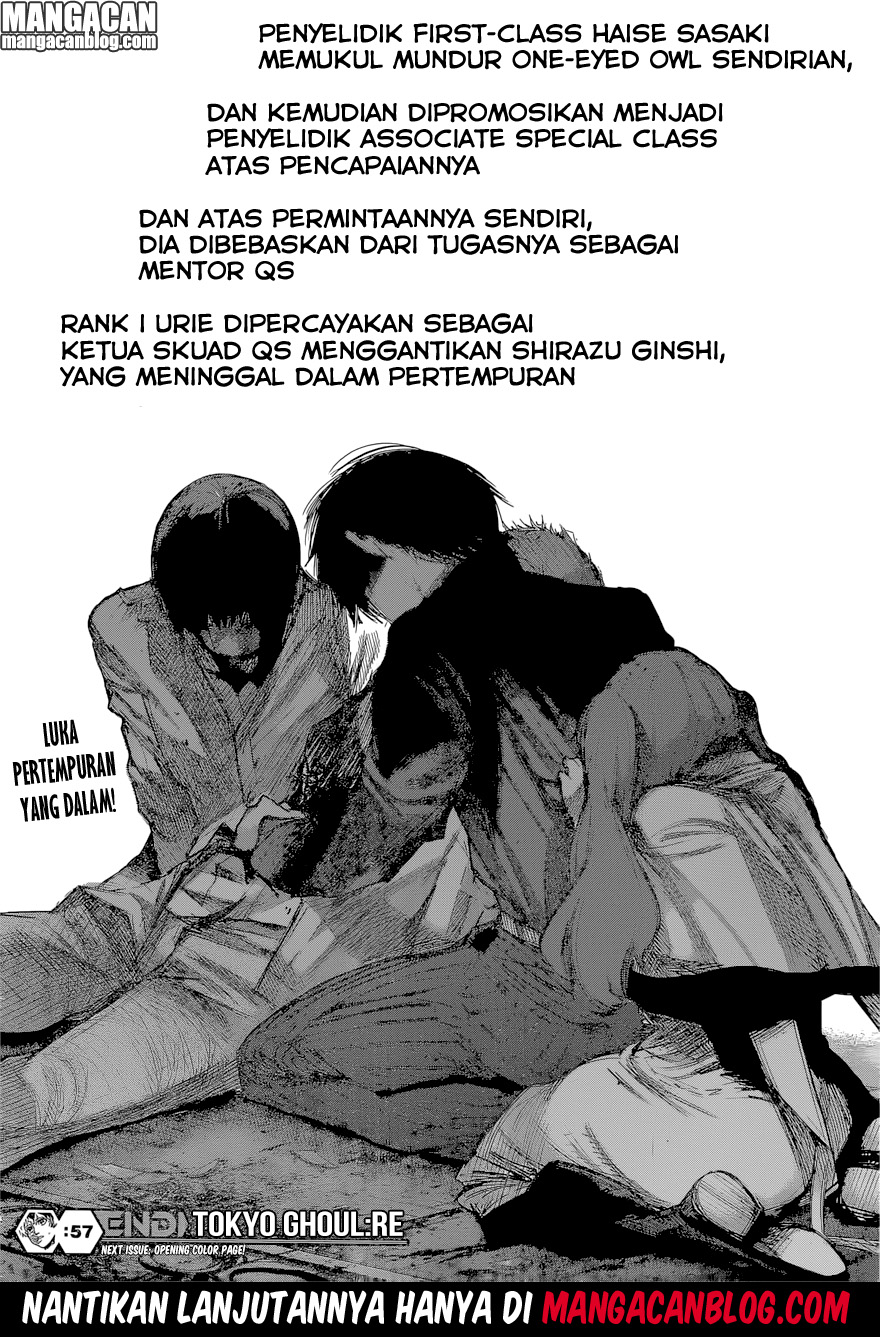 Tokyo Ghoul:re Chapter 57 Gambar 17