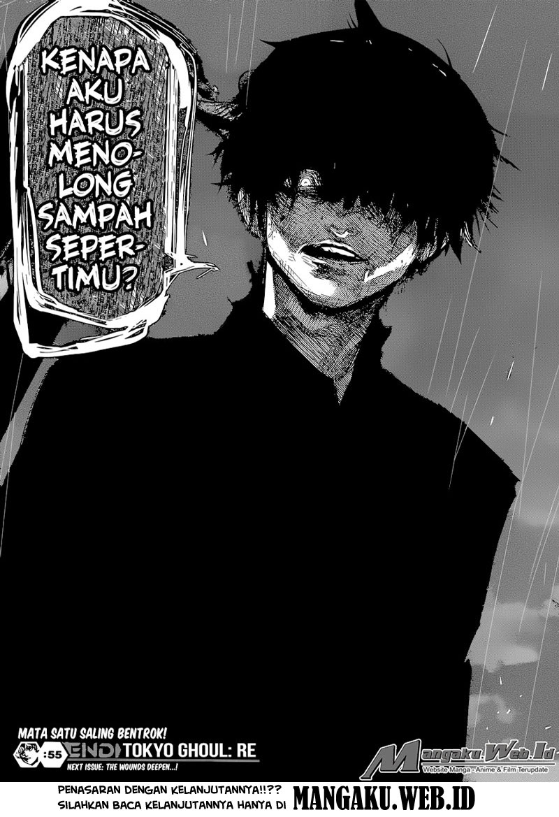 Tokyo Ghoul:re Chapter 55 Gambar 17