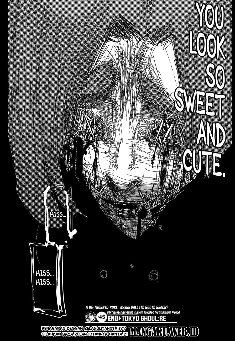 Tokyo Ghoul:re Chapter 45 Gambar 21