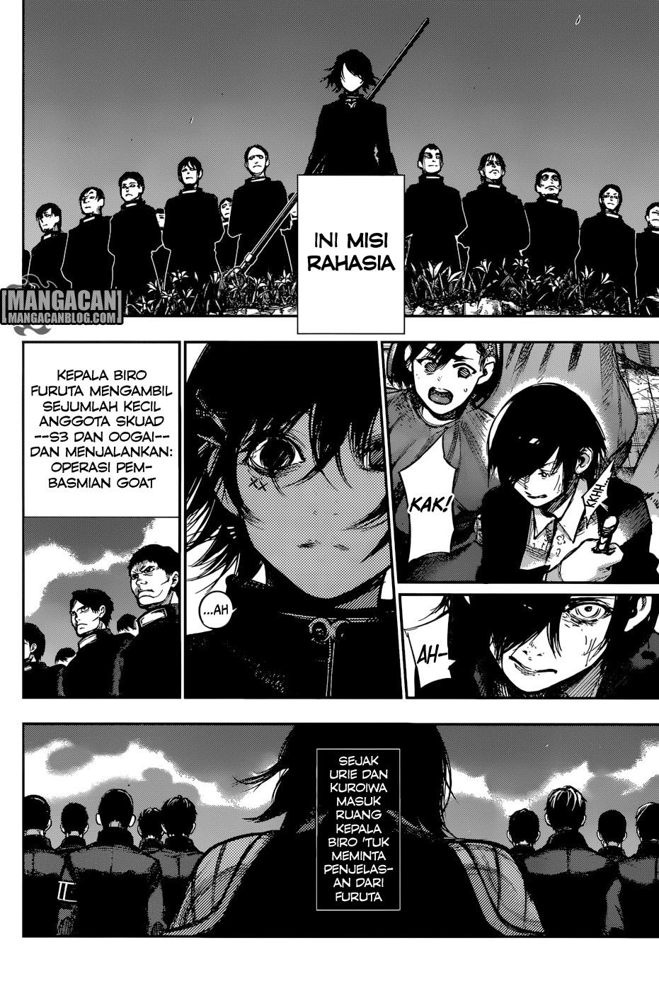Tokyo Ghoul:re Chapter 140 Gambar 4