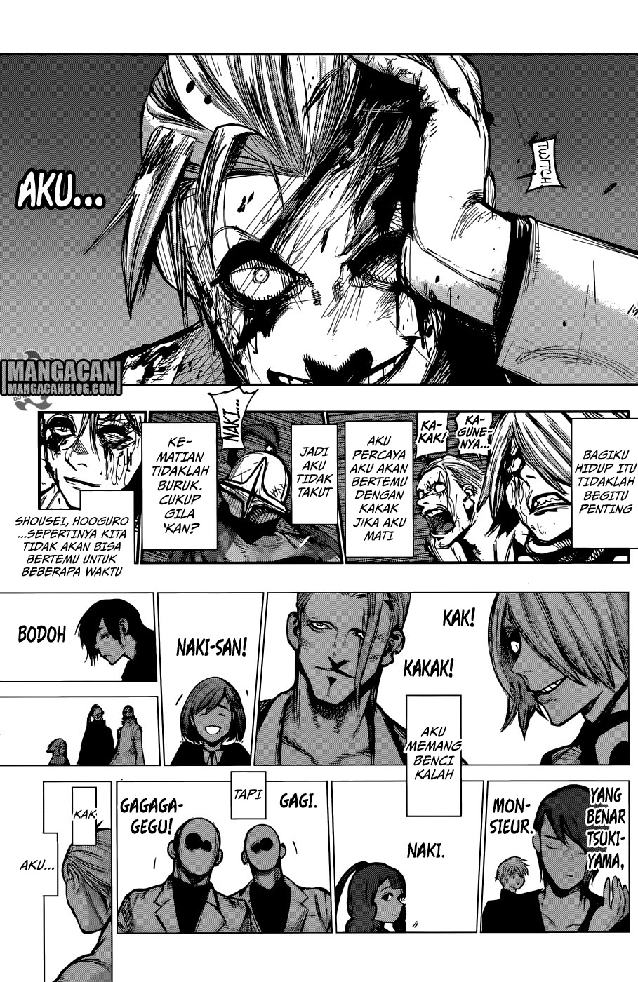 Tokyo Ghoul:re Chapter 140 Gambar 17