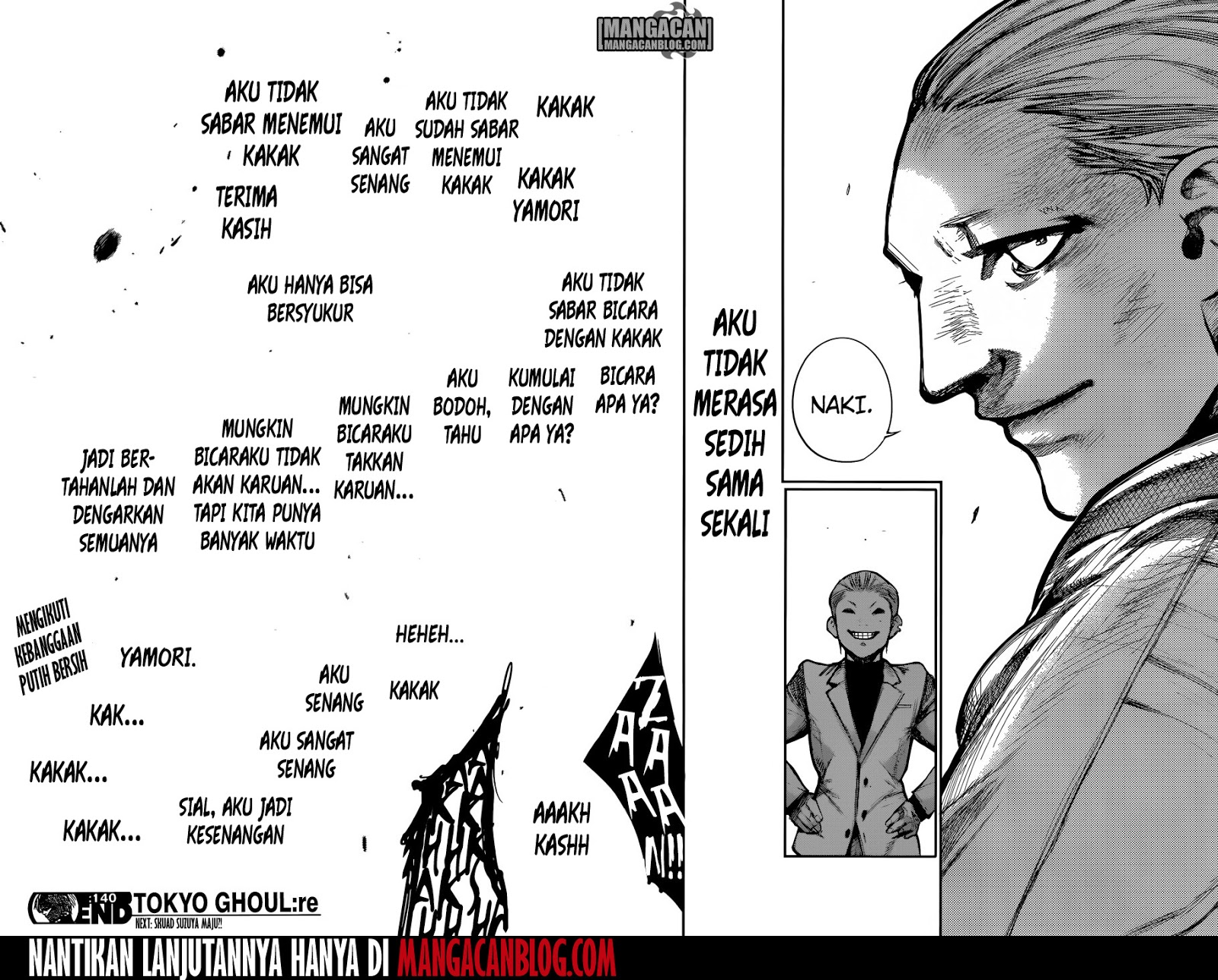 Tokyo Ghoul:re Chapter 140 Gambar 18
