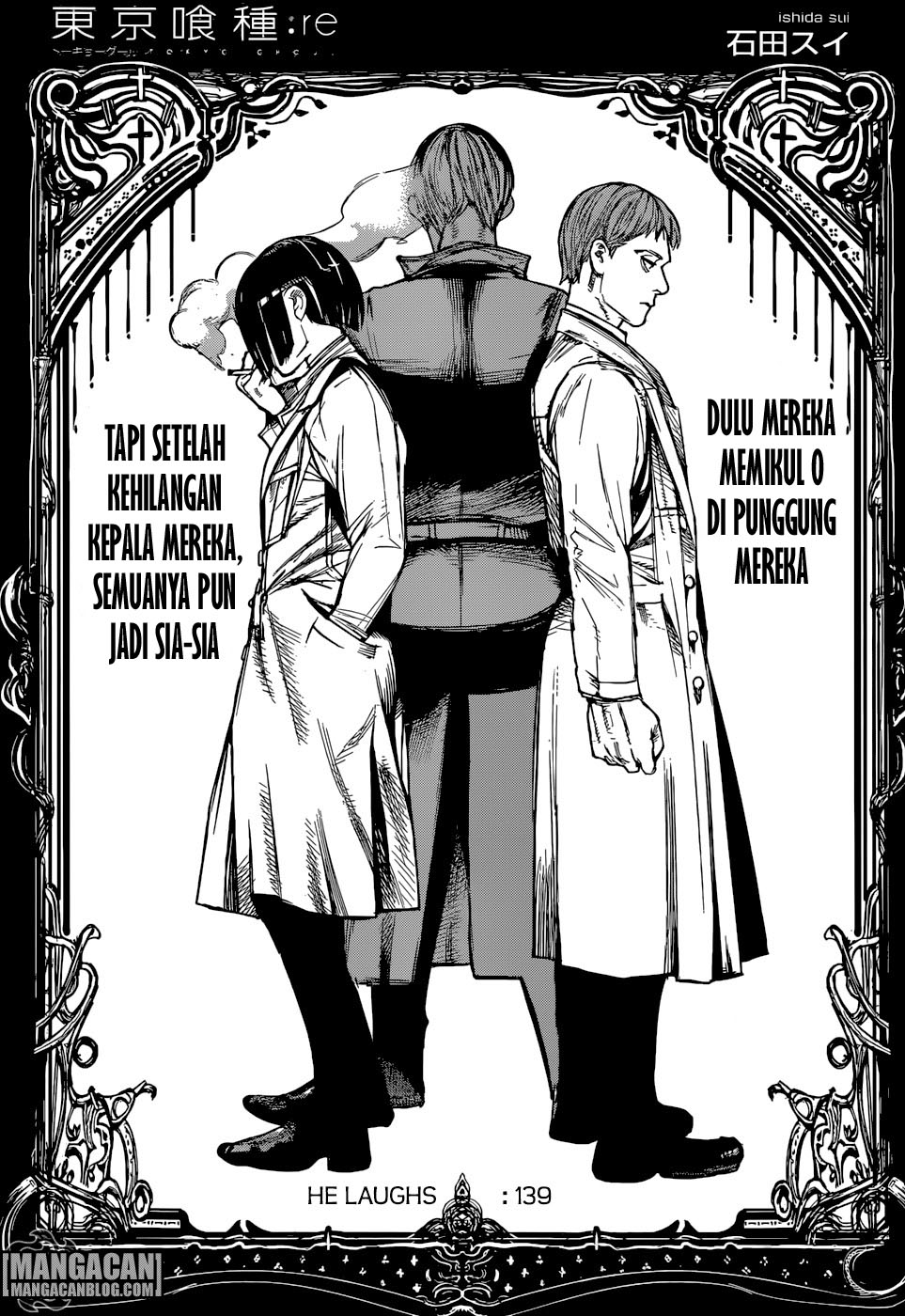 Komik Tokyo Ghoul:re Chapter 139 gambar nomor 1