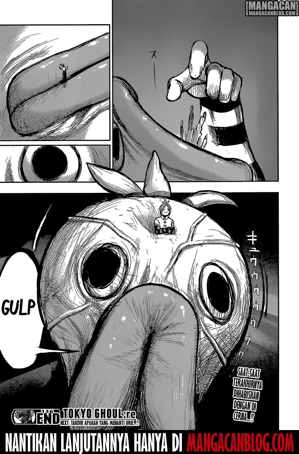 Tokyo Ghoul:re Chapter 136 Gambar 19