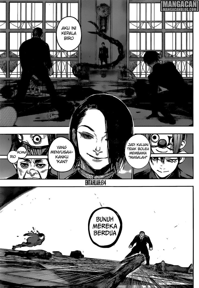 Tokyo Ghoul:re Chapter 134 Gambar 4