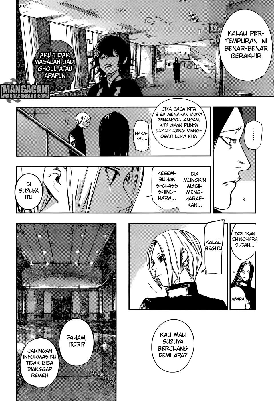 Tokyo Ghoul:re Chapter 128 Gambar 15