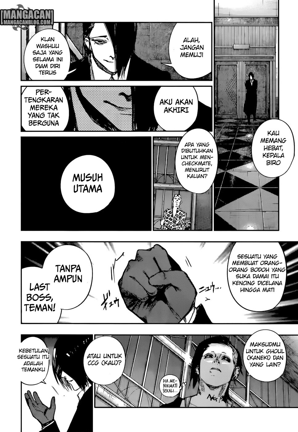 Tokyo Ghoul:re Chapter 128 Gambar 17