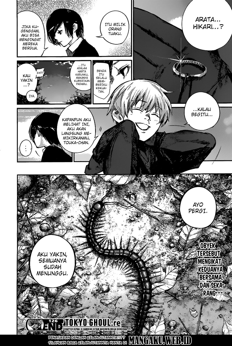 Tokyo Ghoul:re Chapter 126 Gambar 19