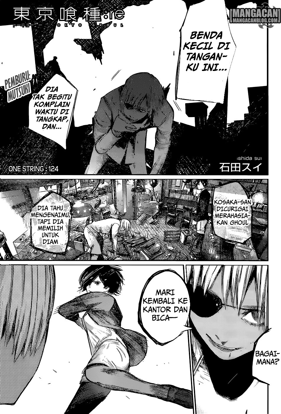 Komik Tokyo Ghoul:re Chapter 124 gambar nomor 1
