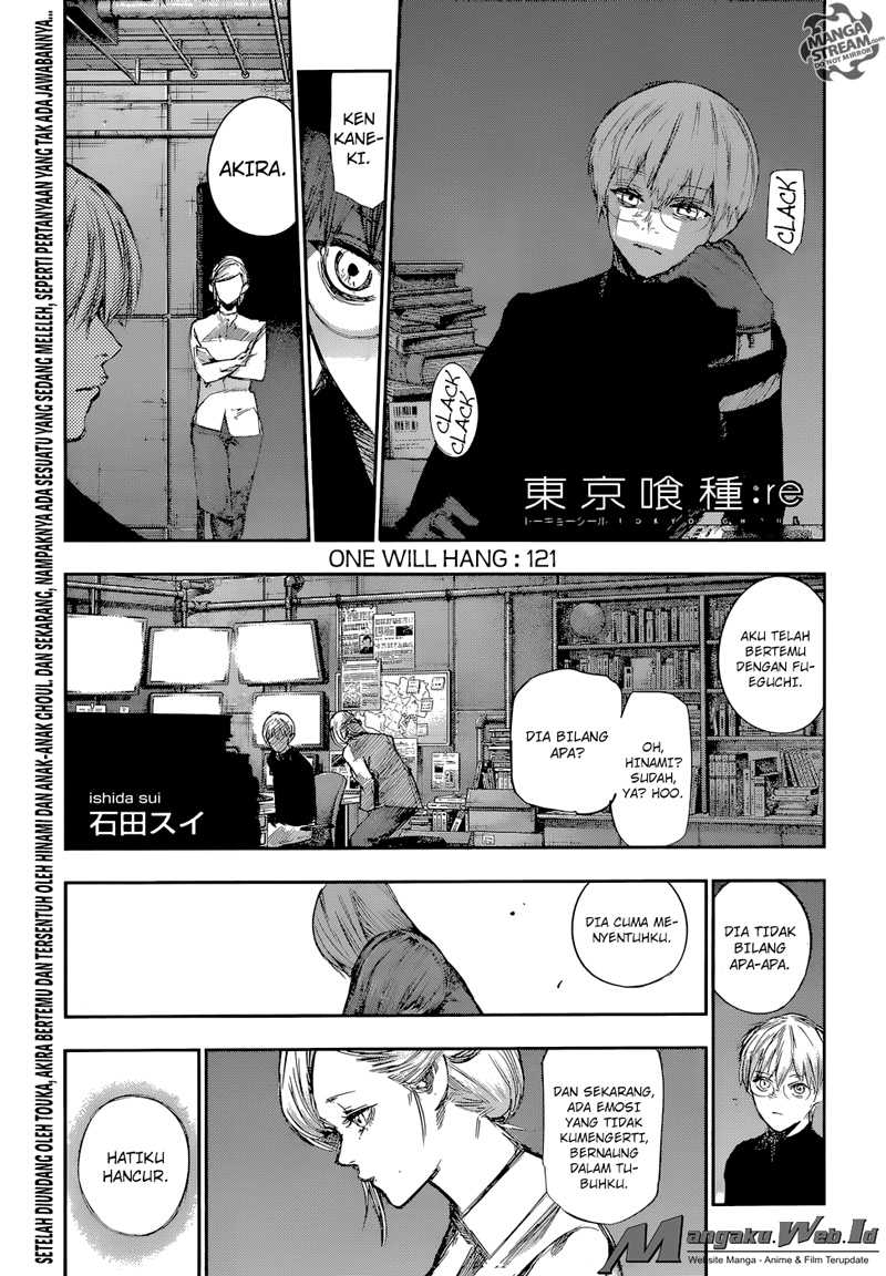 Manga Tokyo Ghoul:re Chapter 121 gambar nomor 2