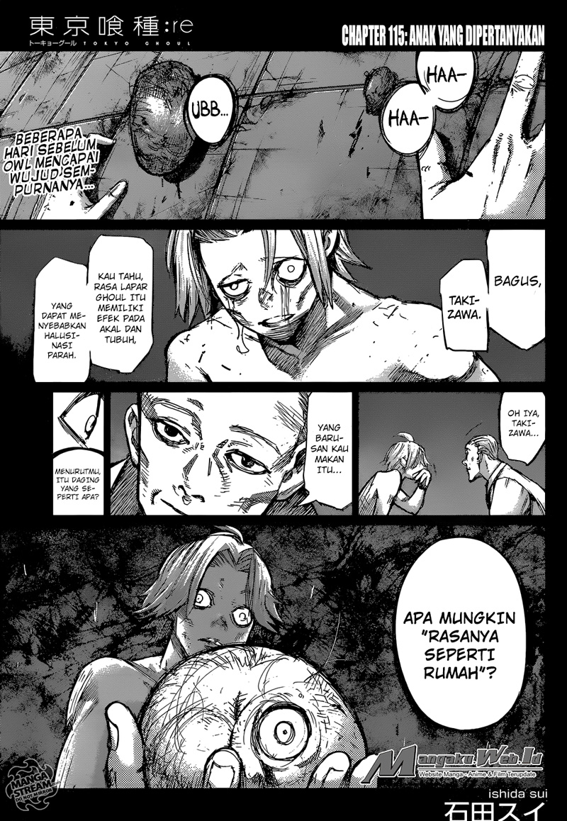 Komik Tokyo Ghoul:re Chapter 115 gambar nomor 1