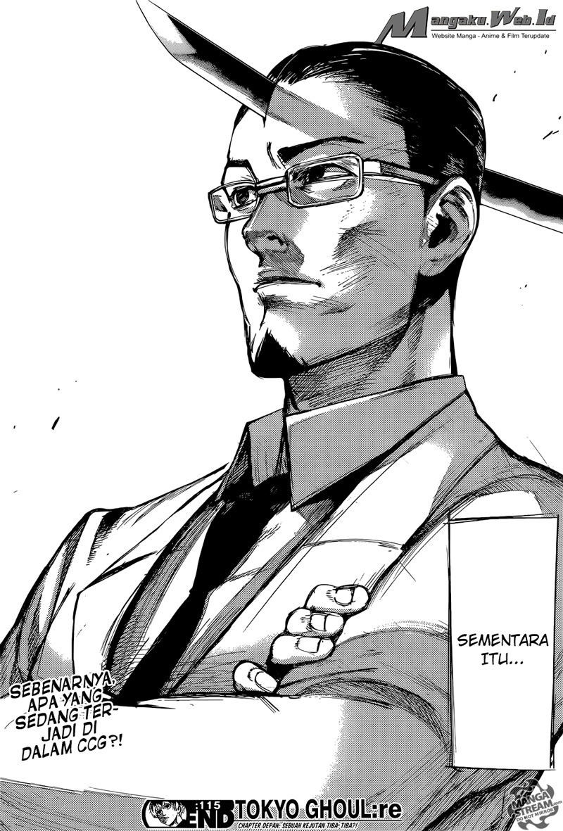 Tokyo Ghoul:re Chapter 115 Gambar 17