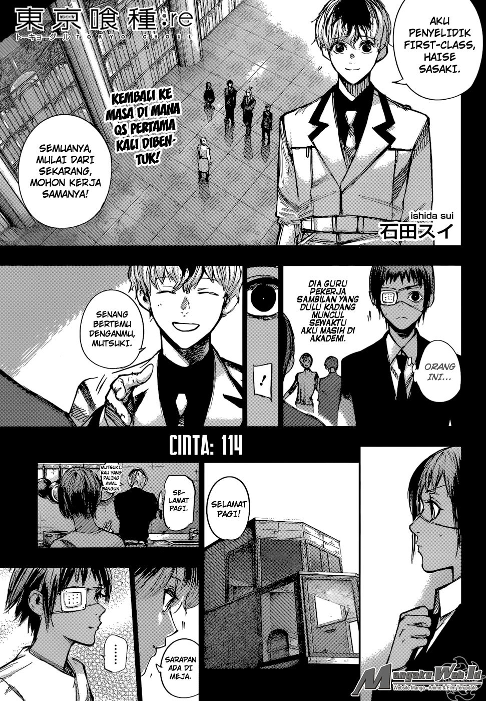 Manga Tokyo Ghoul:re Chapter 114 gambar nomor 2