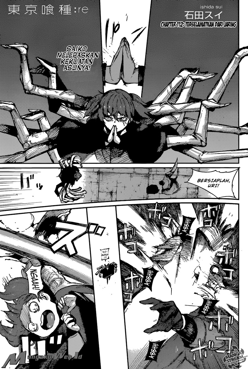 Manga Tokyo Ghoul:re Chapter 112 gambar nomor 2
