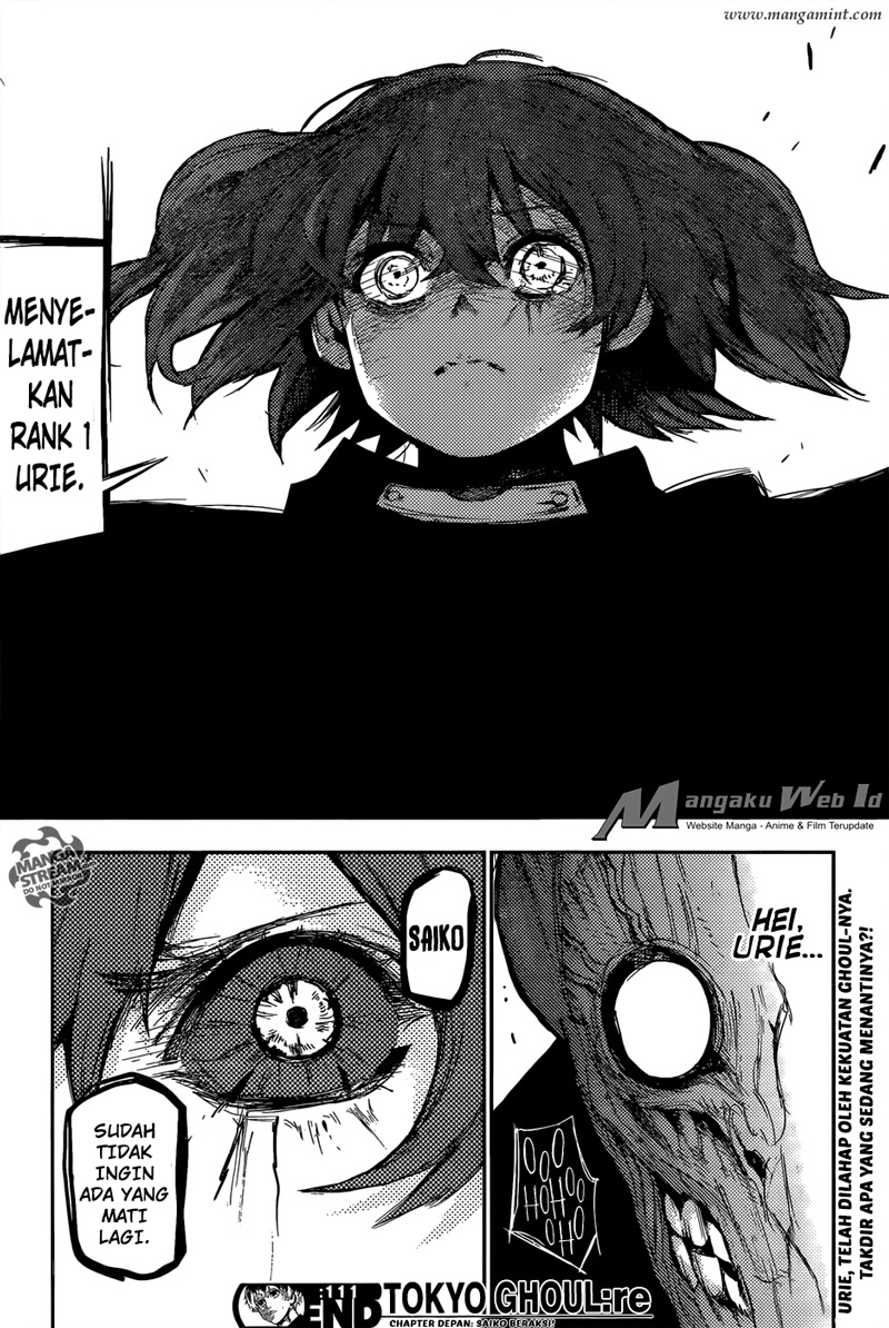 Tokyo Ghoul:re Chapter 111 Gambar 19