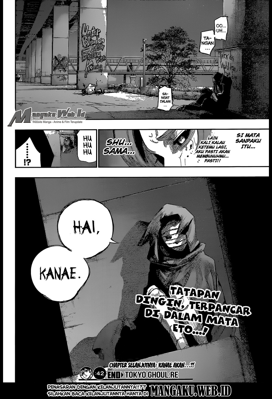Tokyo Ghoul:re Chapter 42 Gambar 19