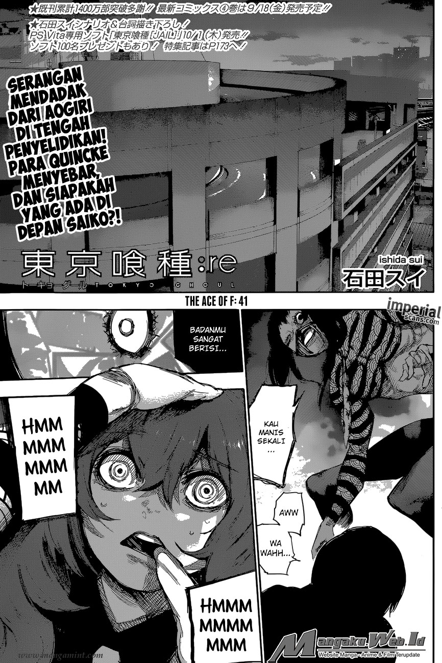 Manga Tokyo Ghoul:re Chapter 41 gambar nomor 2