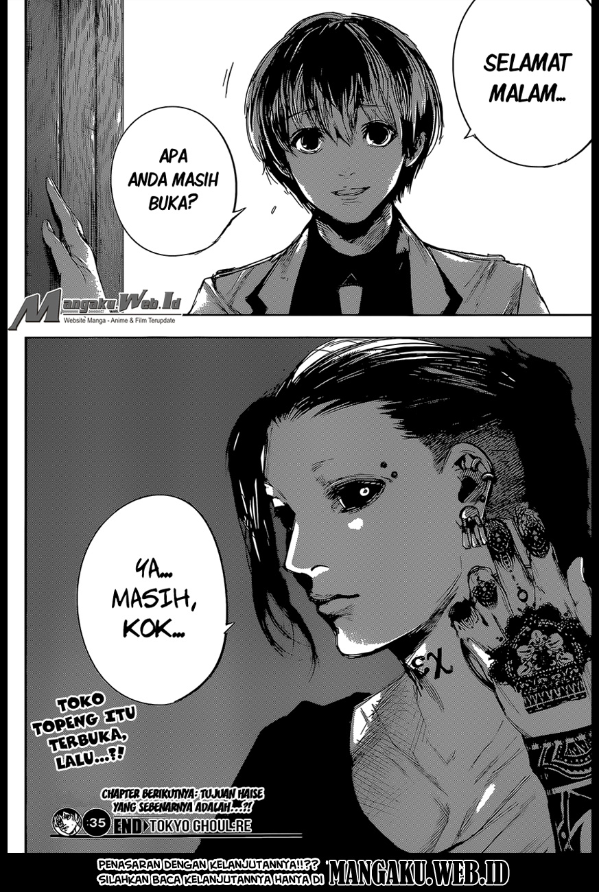 Tokyo Ghoul:re Chapter 35 Gambar 19