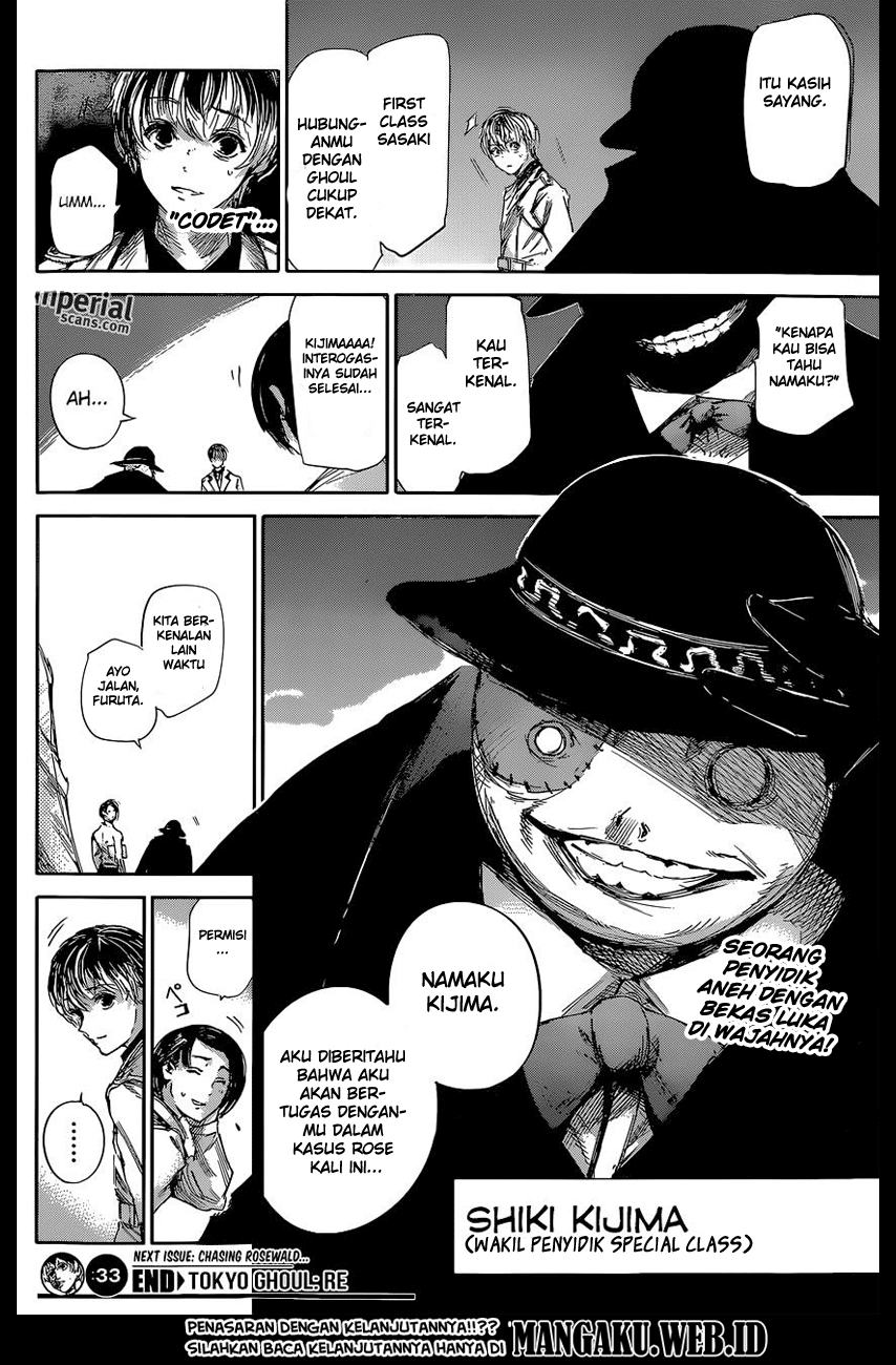 Tokyo Ghoul:re Chapter 33 Gambar 19