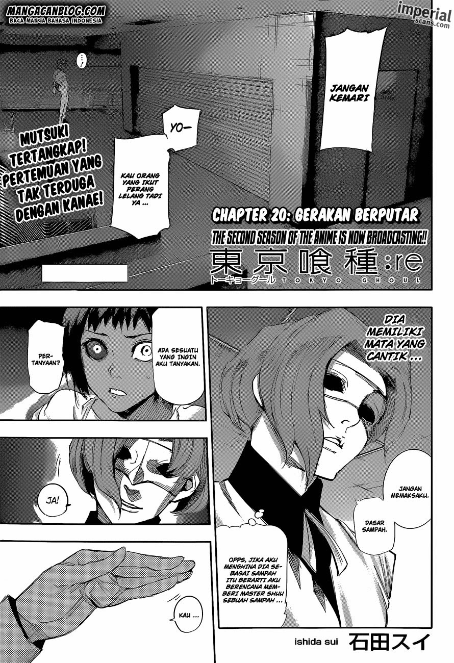 Tokyo Ghoul:re Chapter 20 Gambar 3