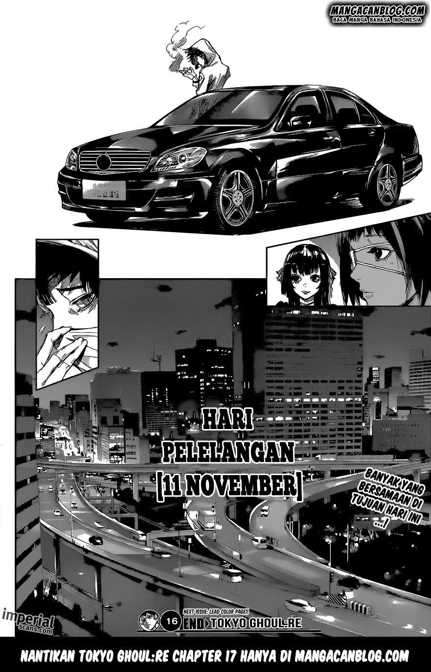 Tokyo Ghoul:re Chapter 16 Gambar 20