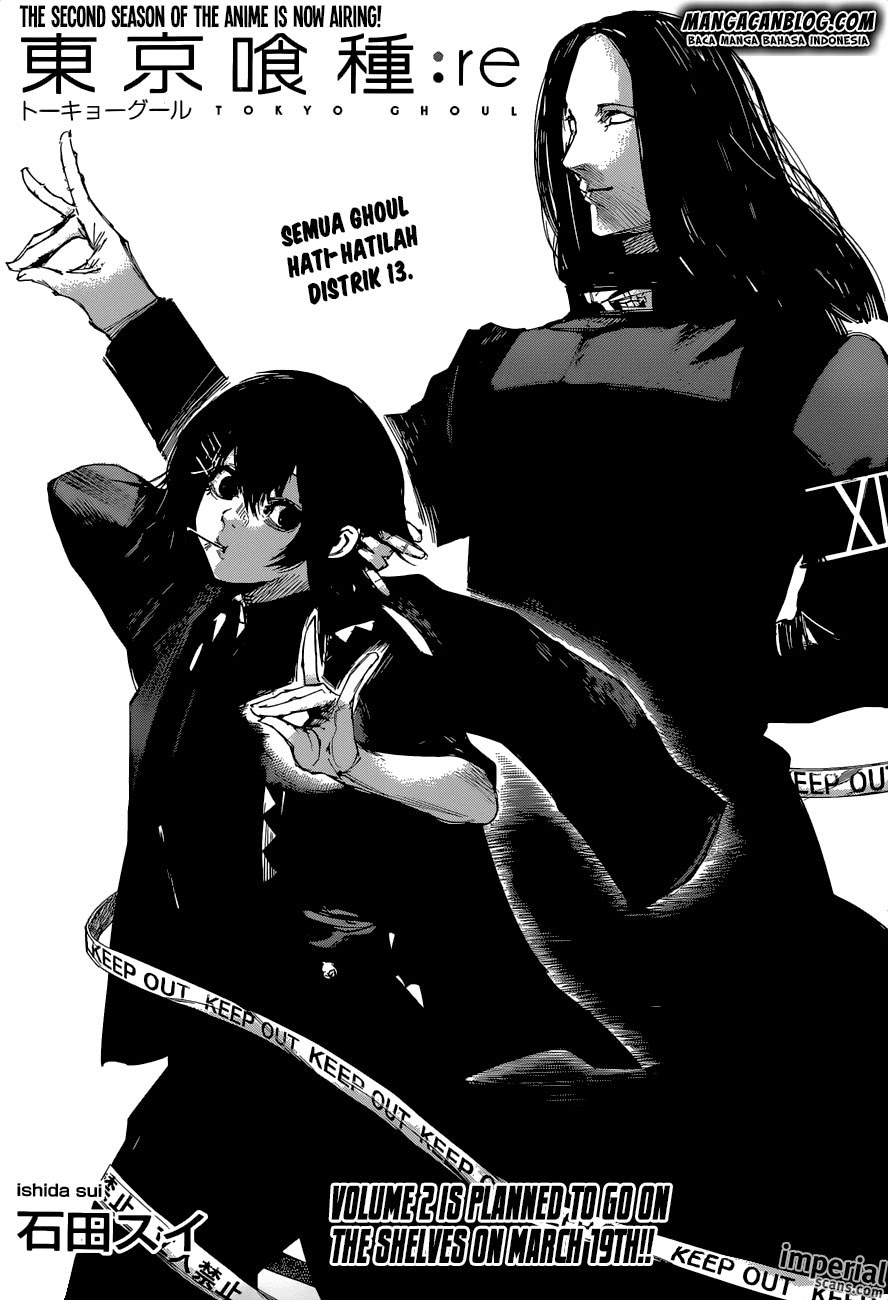 Tokyo Ghoul:re Chapter 16 Gambar 3
