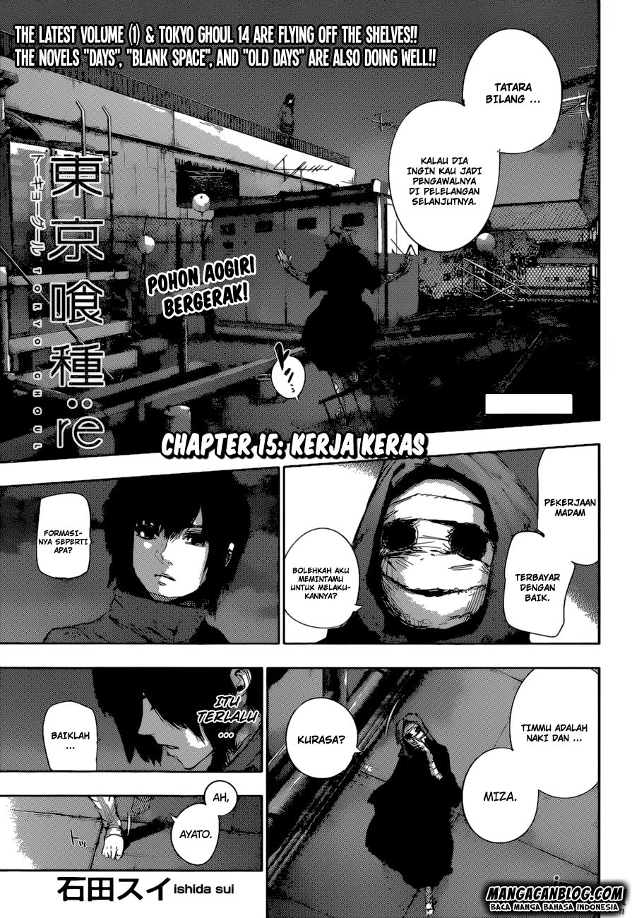 Tokyo Ghoul:re Chapter 15 Gambar 3