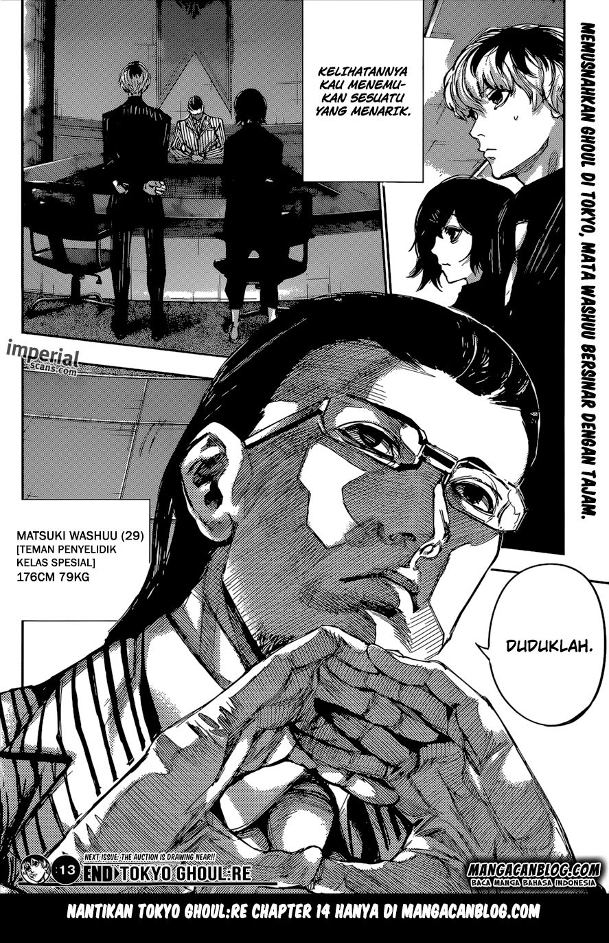 Tokyo Ghoul:re Chapter 13 Gambar 21