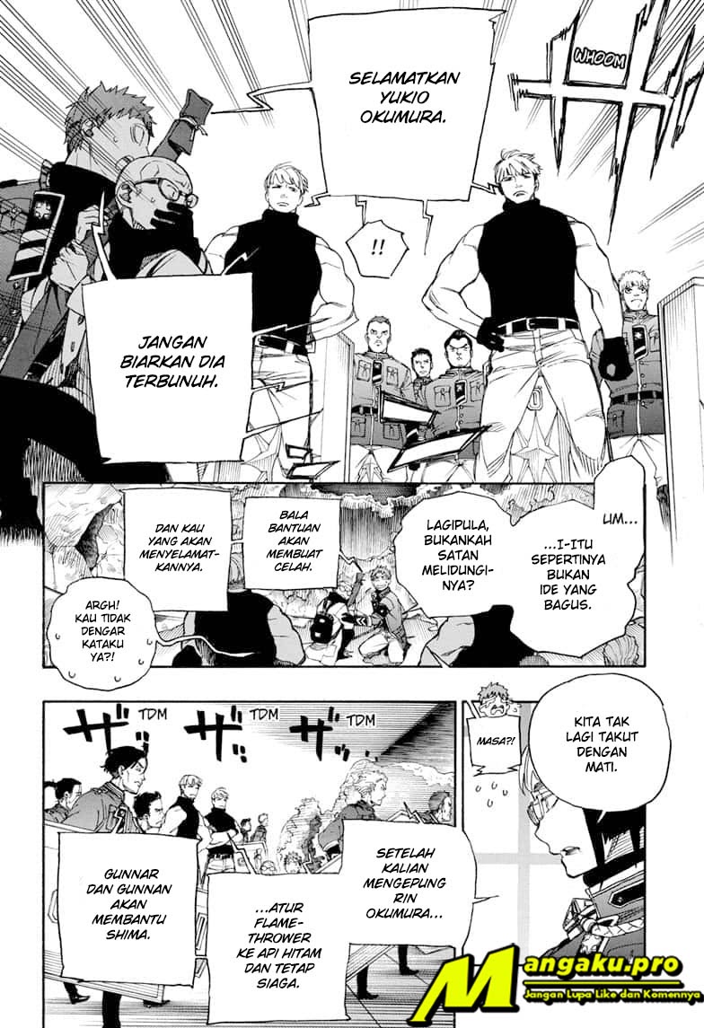 Ao no Exorcist Chapter 124.1 Gambar 7