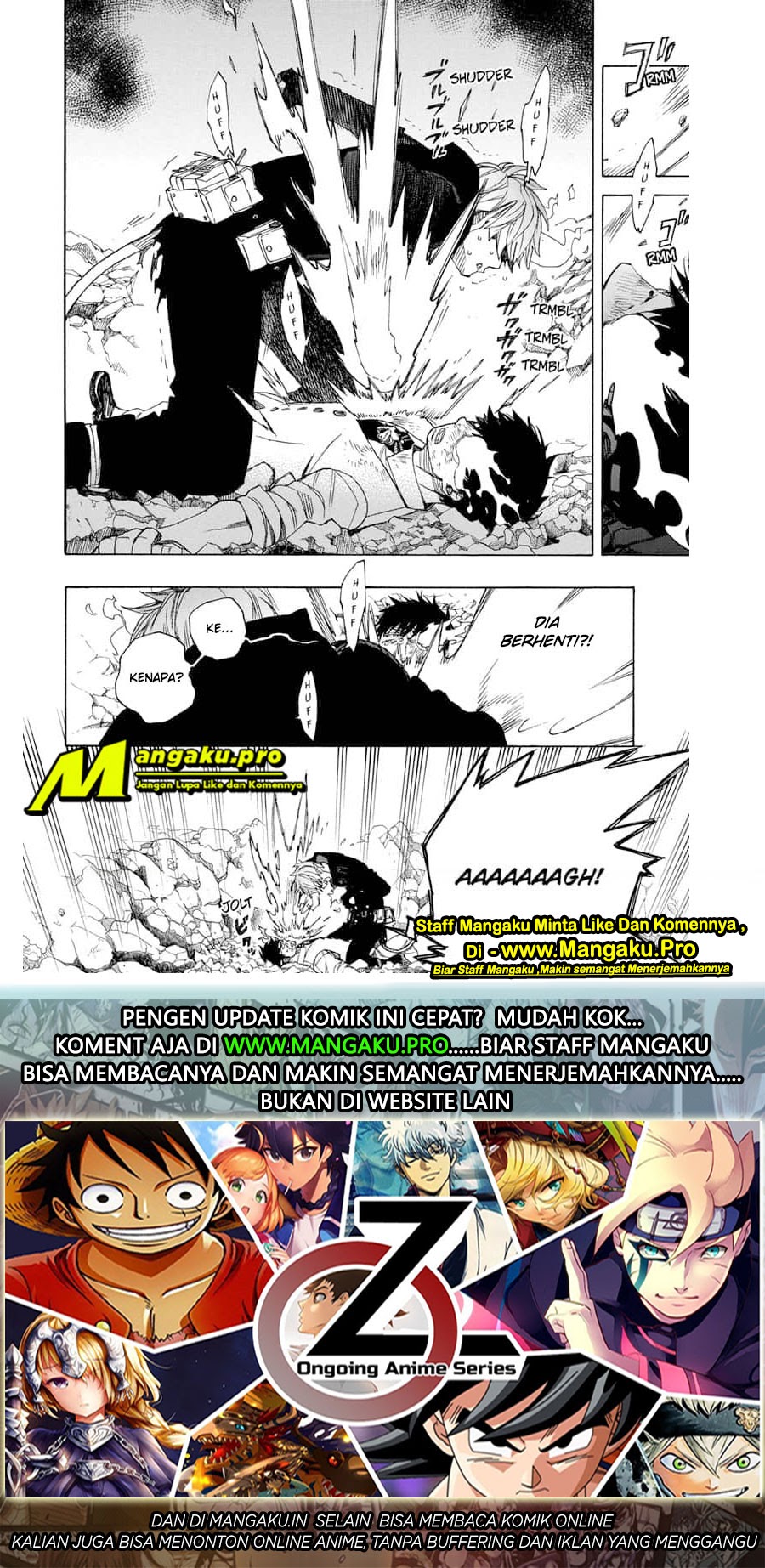 Ao no Exorcist Chapter 124.1 Gambar 17