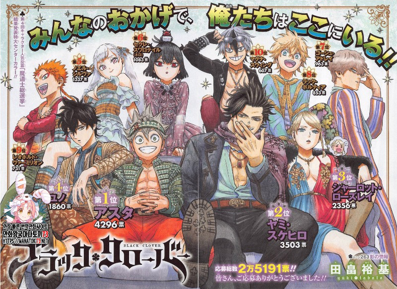 Manga Black Clover Chapter 263 gambar nomor 2