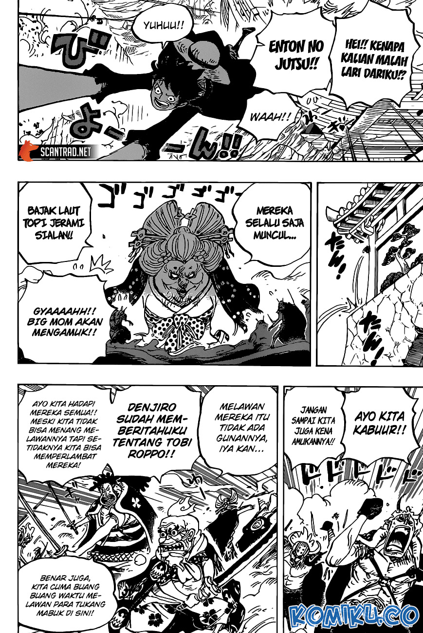 One Piece Chapter 989 Gambar 4